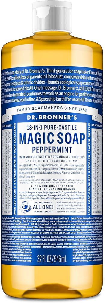 Dr. Bronner's Pure-Castile Liquid Soap